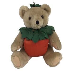 Midwest Importers of Cannon Falls 12" Bear Jointed Stuffed Plush Pumpkin Costume